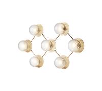 Plafonnier Nuura Liila 7, Optique Transparent