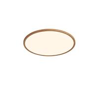 Plafonnier OJA 42 IP54 2700K Dim Matière plastique Feuille de bois, H.2.3 - IP54 - LED Module / Intérieur