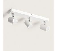 Plafonnier Orientable Métal 3 Spots Wuedy