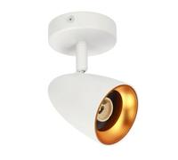 Plafonnier orientable - OVO - EDO777236 - Blanc - Aluminium - GU10