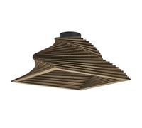 Plafonnier OSRAM E27 Métal Carton 1 Lumière Marron 40 cm IP20 Gera