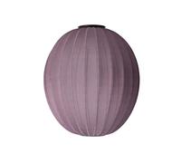 Plafonnier Ovale Haute Ø65 cm Bordeaux , Made By Hand et Tricotée à La Main.