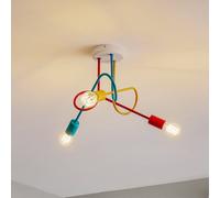 Plafonnier Oxford HELAM, dimmable, multicolore, Salon / Salle à manger, Métal, Jeunes / étudiants, Plafonnier