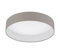 Plafonnier P1 LED 18W en matière synthétique blanc D405mm