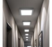 Plafonnier Panneau Aufbaulampe LED Lampe de Bureau Chambre Blanc 6er Set