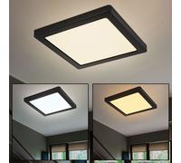 Plafonnier Panneau Lampe Lumière Du Jour Luminaire de Salon Noir LED Tdc Couloir