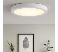 Plafonnier Panneau Luminaire Chambre Blanc Rond LED D 30 Cm