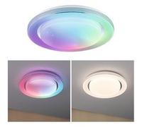 Plafonnier PAULMANN Rainbow Dynamic RGBW LED 380mm Blanc/Chr Blanc G