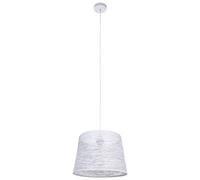 Plafonnier Pendule Lampe Suspendue Luminaire Câble Métallique Éclairage Blanc Salon Salle À Manger