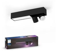 Plafonnier Philips Centris Hue 2l Ceiling Black Noir