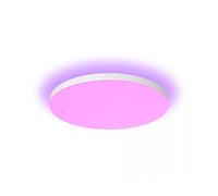 Philips Hue Plafonnier connecté Datura (57,4 x 57,4 cm) blanc et lumière colorée, Plafonnier led compatible Bluetooth, Luminaire Philips avec commande vocale pour Alexa, Apple Home et Google Assistant