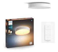 Philips Hue White Ambiance Plafonnier Devere Medium, Blanc, compatible Bluetooth, fonctionne avec Alexa, Google Assistant et Apple Homekit