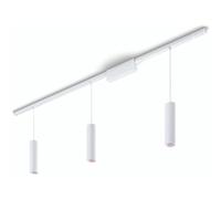 Plafonnier Philips Hue W&c Perifo 3 Cylindres Blanc Blanc