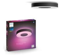 Philips Hue White And Color Ambiance Infuse Plafonnier LED, noir - ø38,1 cm Ce luminaire comporte des modules à LED prémontés de classes énergétiques A A++, A+, A