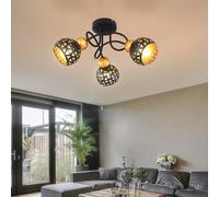 Plafonnier Place Rondell Lampe Luminaire de Salon Oriental Spots Mobile