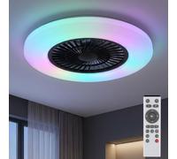 Plafonnier Plafond Télécommande Opale Vor-Rücklauf LED Tdc Dimmable Rvb