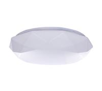 Plafonnier Plafonnier 39 cm Lampes de chambre Plafonnier LED, métal acrylique, 1x LED 18W 1500Lm blanc chaud, DxH 39x10 cm