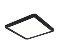 Plafonnier plafonnier lampe de couloir lampe de cuisine LED noir opale L 30 cm