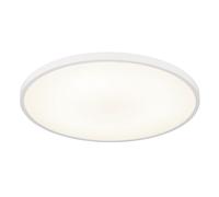 Plafonnier plafonnier lampe de couloir lampe de salon LED rétro-éclairage blanc D 40 cm