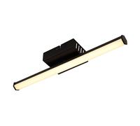 Plafonnier plafonnier lampe de couloir LED lampe de cuisine noir opale L 34,2 cm