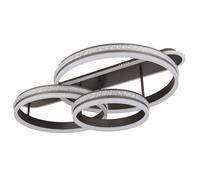 Plafonnier plafonnier lampe de salon LED télécommande mémoire L 80 cm