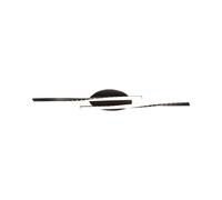 Plafonnier plafonnier lampe de salon noir design lumière LED L 94,5 cm