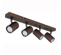 Plafonnier plafonnier lampe de salon orientable bronze 4 flammes L 54 cm