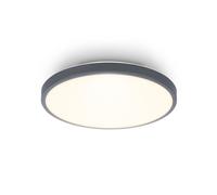Plafonnier Plafonnier LED 12W Blanc Chaud 3000K Couloir 24cm Métal Anthracite