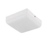 Plafonnier plafonnier LED lampe de couloir blanc lampe de cuisine carré L 12 cm