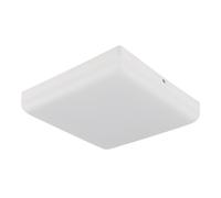 Plafonnier plafonnier LED lampe de couloir blanc lampe de cuisine carré L 22 cm