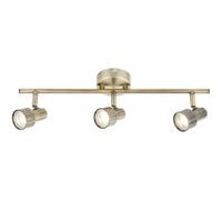 Plafonnier plafonnier LED lampe de salon métal couleur bronze pivotant 48 cm