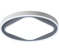 Plafonnier Plafonnier rond LED Panneau lumineux intégré Plafonnier en acrylique Lampes d'éclairage réglables tricolores compatibles avec les chambres et les restaurants,Lampe à Suspension