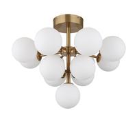 Globo Lighting Grappy plafonnier x5 W blanc-doré 56143-13GD