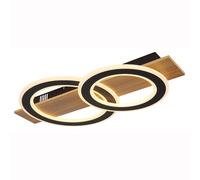 Globo Lighting Jayden plafonnier 1x40 W blanc-noir-bois 48038-40