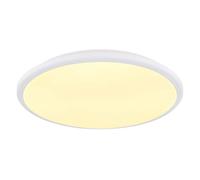 Plafonnier plafonnier salon lumière couloir lumière blanc opale, LED blanc chaud