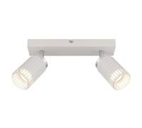 Plafonnier plafonnier spot mobile blanc chrome lampe de salon 26 cm