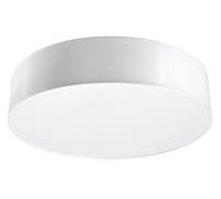 Plafonnier Plat Rond H: 11 Cm Ø 55 Cm Blanc 4X E27 Plafonnier Chambre À Coucher