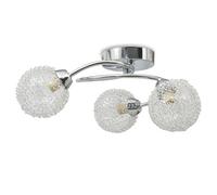 Plafonnier - vidaXL - 3 ampoules G9 - 120W - Métal - Moderne