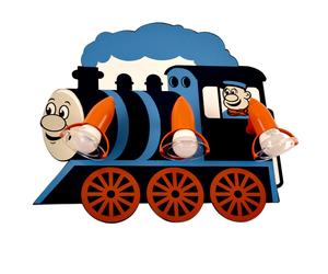 Plafonnier pour chambre d'enfant éclairage mural lampe de locomotive Heitronic 27356