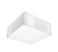 Plafonnier PVC Blanc E27 1 Horus