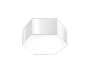 Plafonnier PVC Blanc E27 2 Sunde 13
