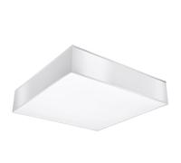 Plafonnier PVC Blanc E27 3 Horus