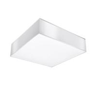 Plafonnier PVC Blanc E27 4 Horus