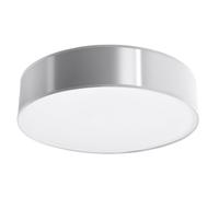 Plafonnier PVC Gris E27 3 Arena