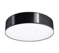 Plafonnier PVC Noir E27 3 Arena