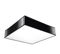 Plafonnier PVC Noir E27 3 Horus