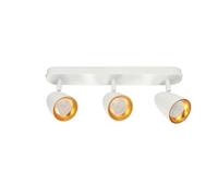 Plafonnier Quadruple Spot Type Spot OVO Blanc Noir Or EDO Lighting