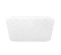 Plafonnier RENDE LED 19,5W en acier blanc 380x380x60mm