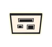 Plafonnier rétro-éclairé LED Plafonnier Salon Chambre à coucher, rétro-éclairage, 22W 3000lm blanc chaud, LxlxH 42,3 x 42,3 x 4,1 cm