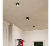 Plafonnier RIBLA SOLLUX LIGHTING, dimmable, vert, Salon / Salle à manger, Aluminium, Plafonnier